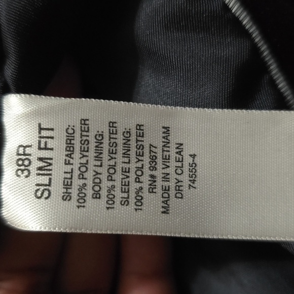 Men's Burgundy Blazer - Picture 10 of 10